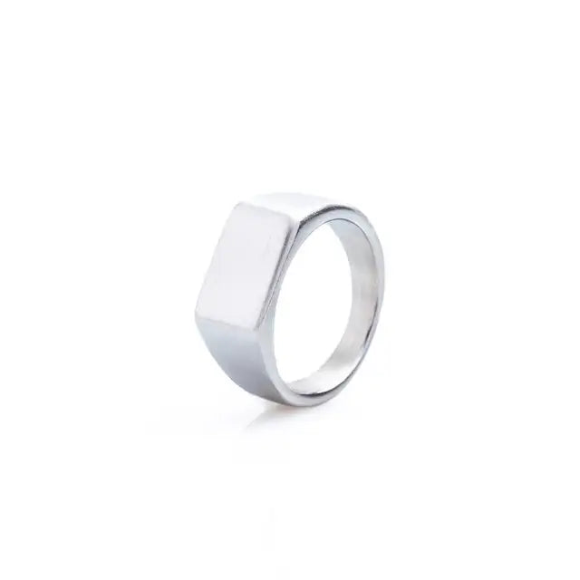 Anel Flat Silver ANEL 29 Blueen Store