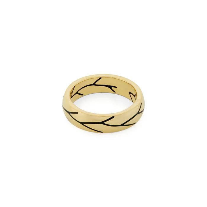 Anel Organic Banhado a Ouro 18k ANEL 115 Blueen Store 14/15