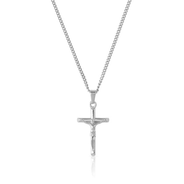 Colar Cruz de Aço Prata COLAR 74 Blueen Store