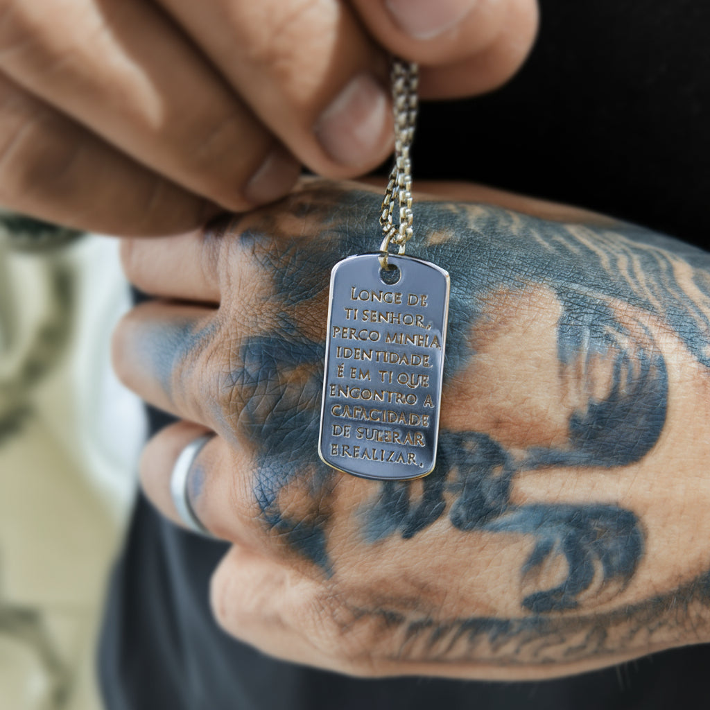 Colar Identidade COLAR 10 Blueen Store