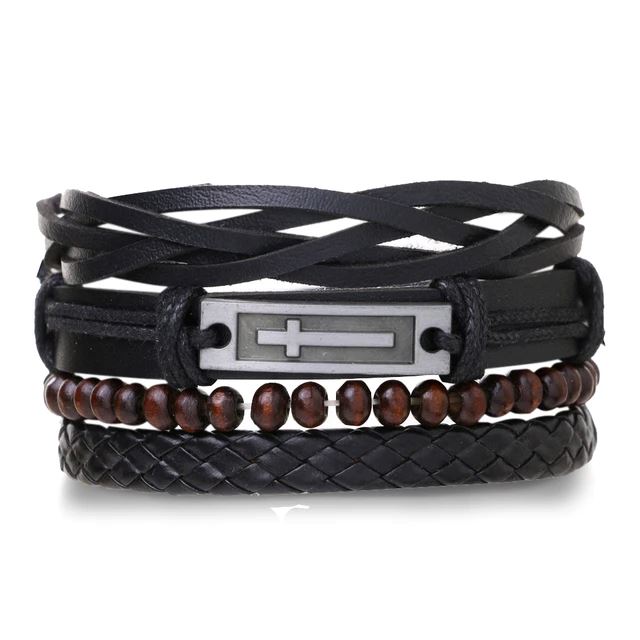 Kit 4 Pulseiras Cruz PULSEIRA 15 Blueen Store