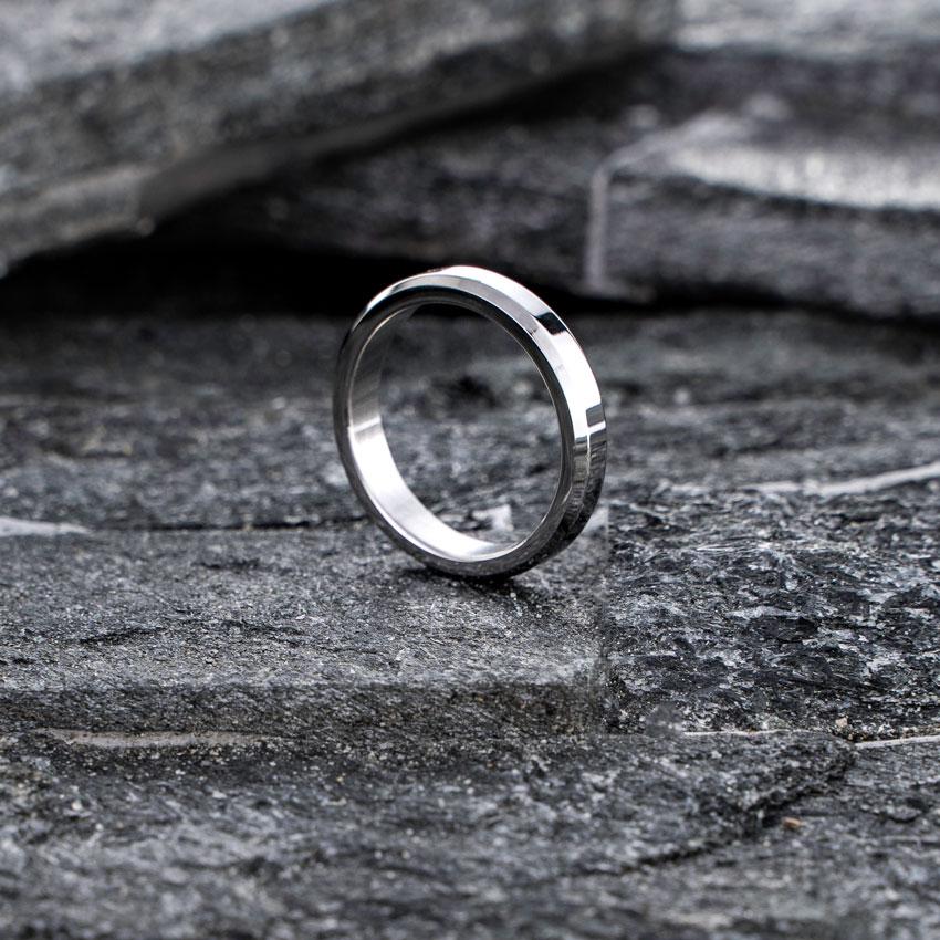 Anel Minimal Silver 0 Blueen Store