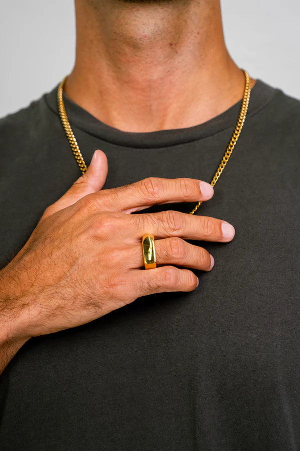 Anel Bullet Banhado a Ouro 18k ANEL 98 Blueen Store 