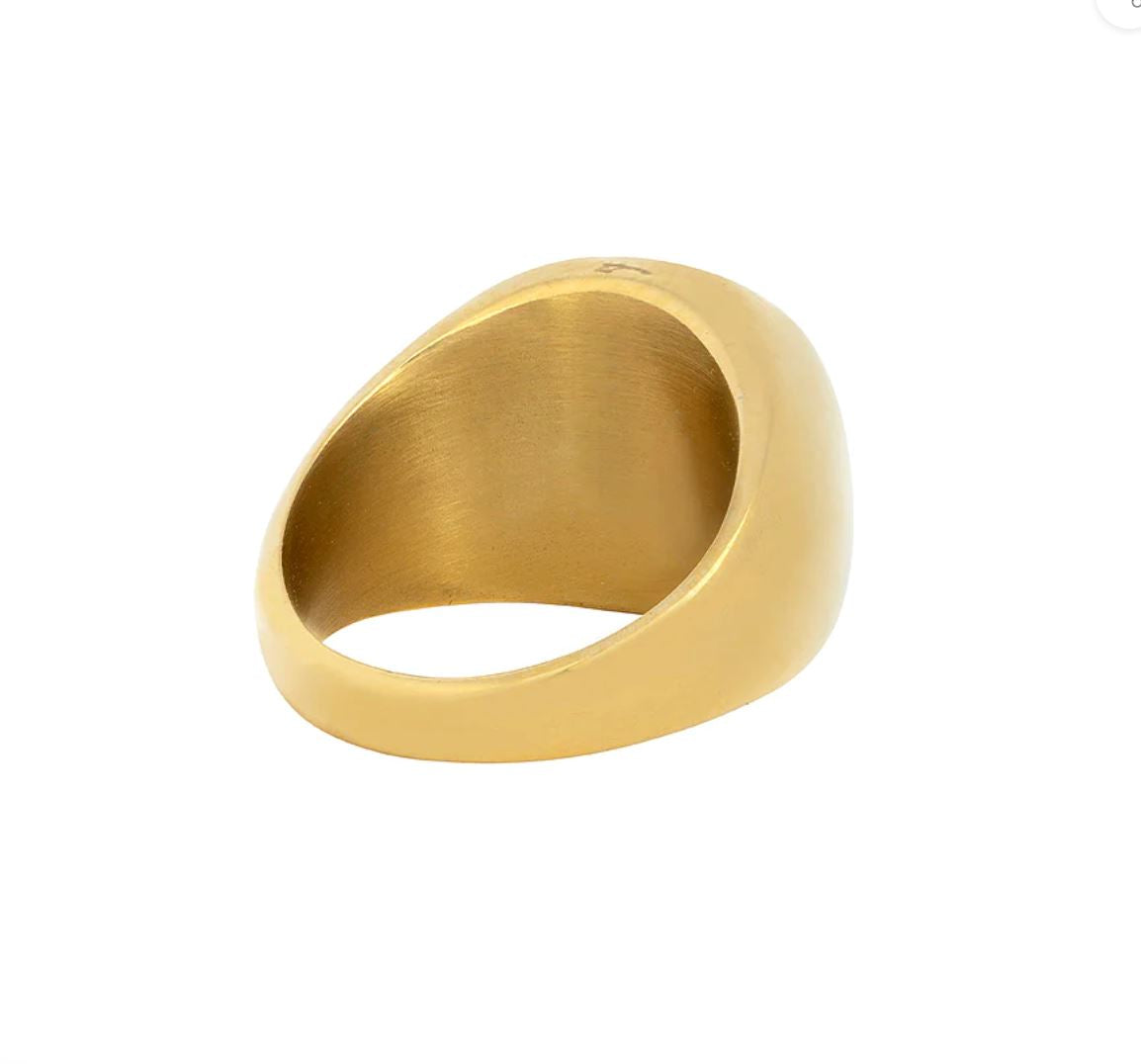 Anel Comander Gold ANEL 13 Blueen Store 
