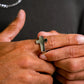 Anel Crucifixo de Aço Prata ANEL 107 Blueen Store 