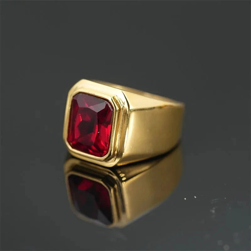 Anel de Pedra GEM ANEL 09 Blueen Store 