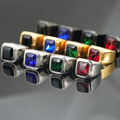 Anel de Pedra GEM ANEL 09 Blueen Store 