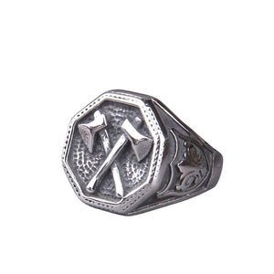 Anel Double Axe ANEL 22 Blueen Store 