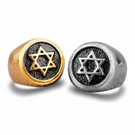 Anel Estrela de Davi ANEL 87 Blueen Store 