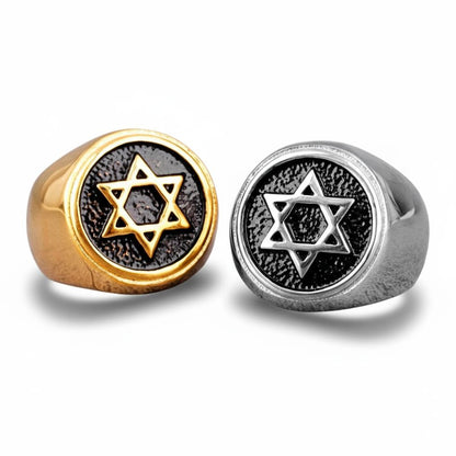 Anel Estrela de Davi ANEL 87 Blueen Store 