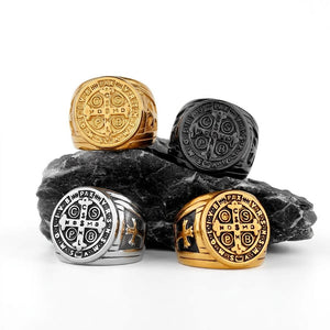 Anel Medalha São Bento ANEL 67 Blueen Store 