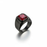 Anel Prince Black and Red ANEL 49 Blueen Store 