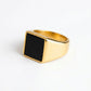 Anel Quadri Banhado a Ouro 18k ANEL 53 Blueen Store 