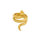 Anel Snake Banhado a Ouro 18k ANEL 74 Blueen Store 12/13 Dourado 