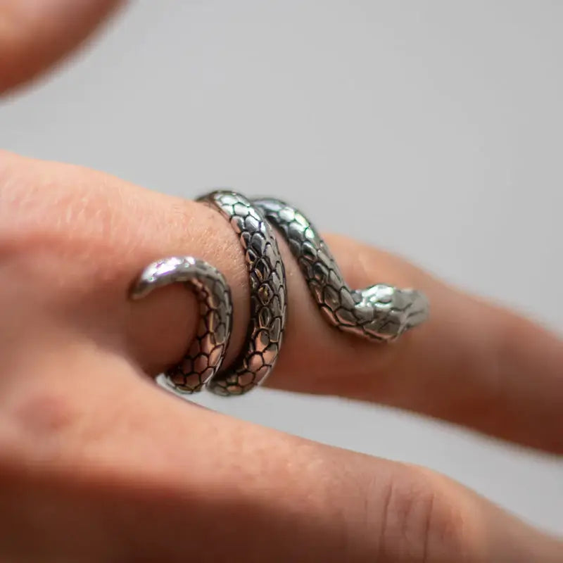 Anel Snake Banhado a Ouro 18k ANEL 74 Blueen Store 