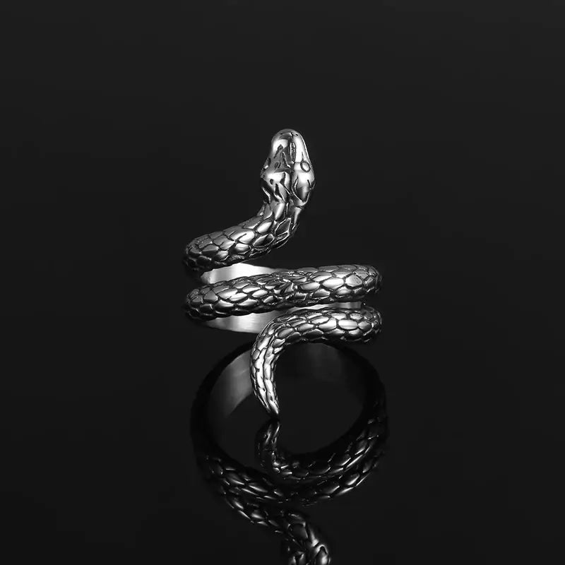 Anel Snake Banhado a Ouro 18k ANEL 74 Blueen Store 