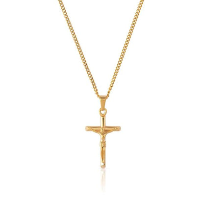 Colar Cruz Banhado a Ouro 18k COLAR 73 Blueen Store 