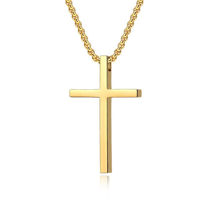 Colar Cruz COLAR 28 Blueen Store Dourado 