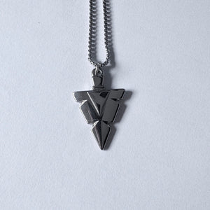 Colar Flecha de Aço Prata COLAR 16 Blueen Store 