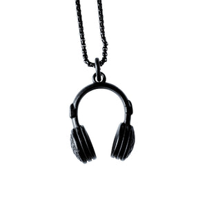 Colar Headphone - Preto COLAR 17 Blueen Store 