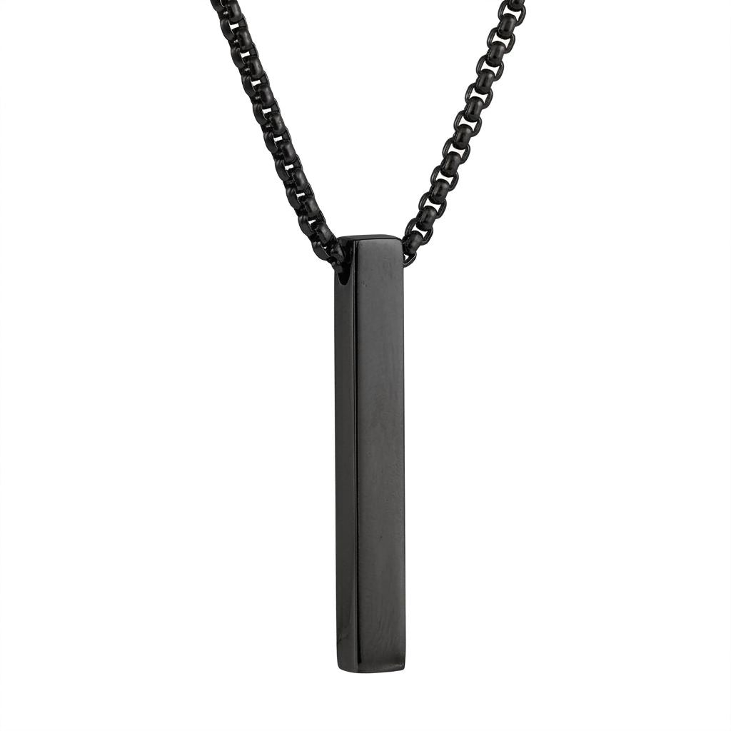 Kit Minimal 3 Peças - Colar - Pulseira - Anel | Black KIT 3 COLAR-ANEL-PULSEIRA-BLACK Blueen Store 