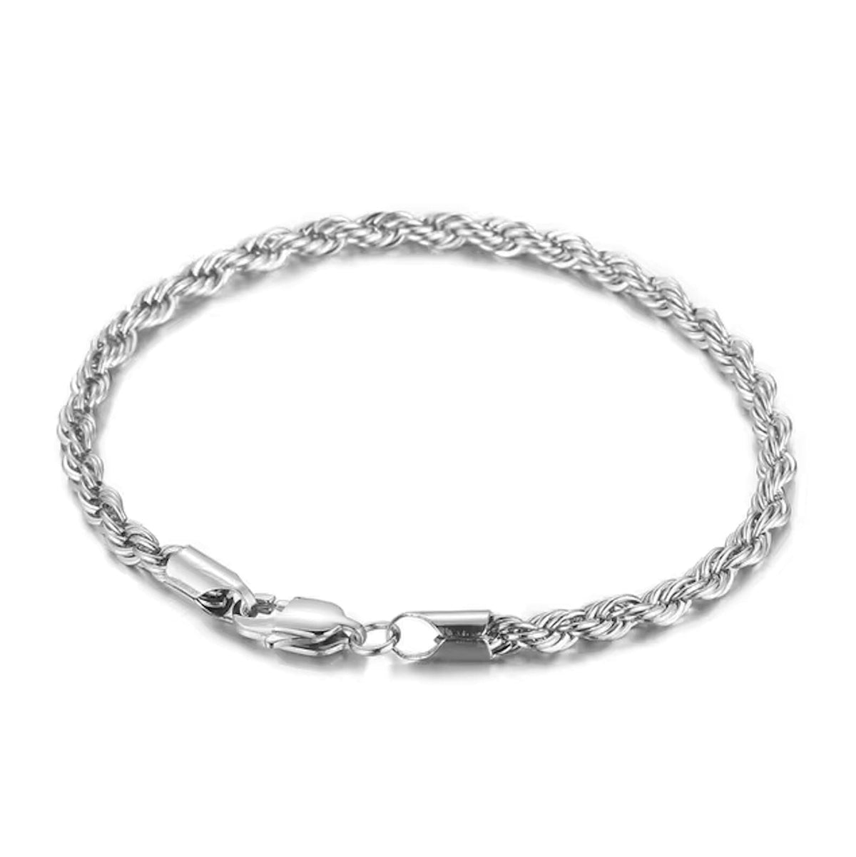 Kit Minimal 3 Peças - Colar - Pulseira - Anel | Silver KIT 3 COLAR-ANEL-PULSEIRA-SILVER Blueen Store 
