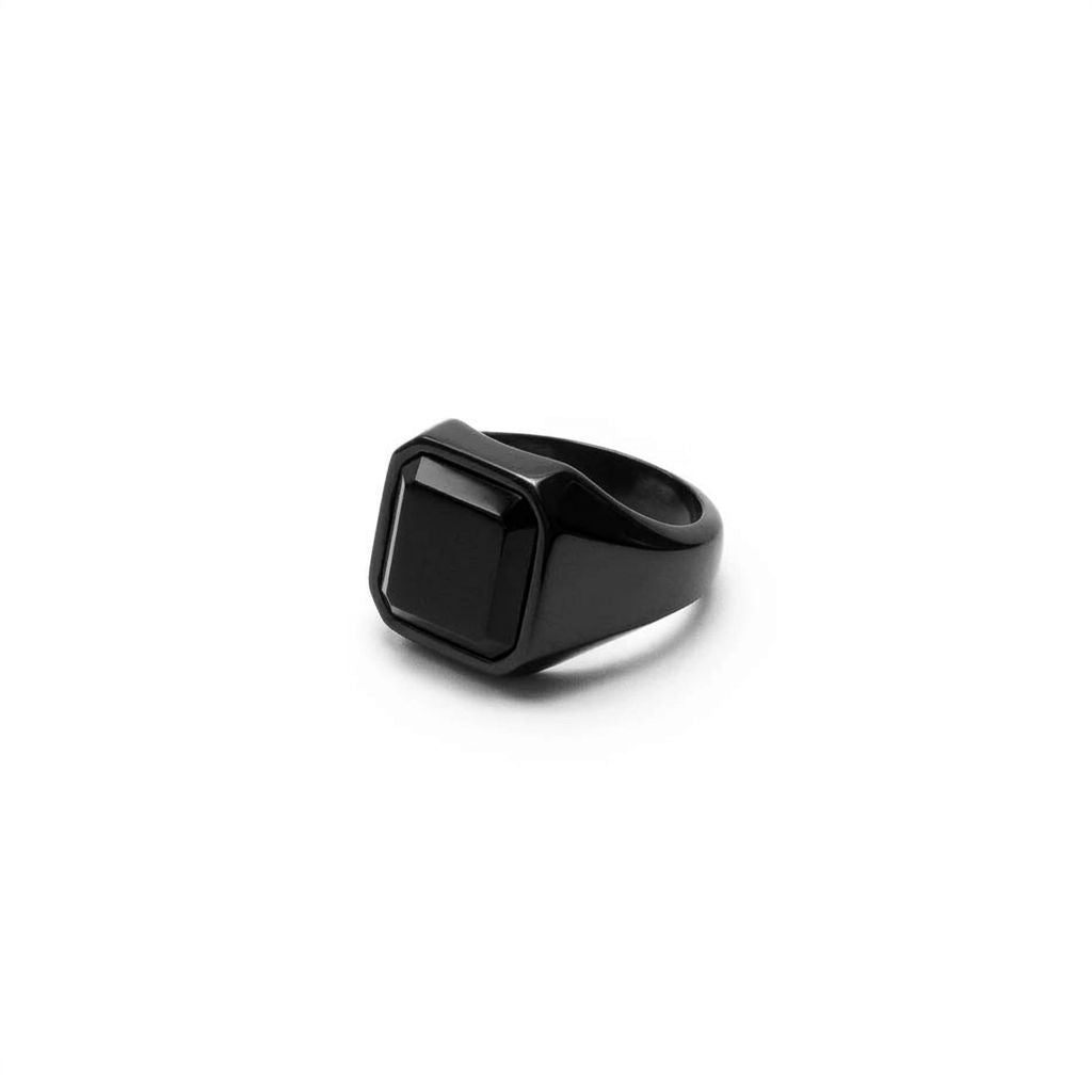 Kit Minimal 4 Peças - Colar - Corrente - Pulseira - Anel | Black KIT 4 PEÇAS BLACK Blueen Store 