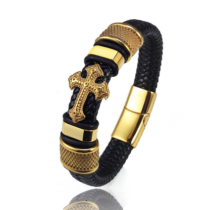 Pulseira Cross PULSEIRA 60 Blueen Store Dourado 19cm 