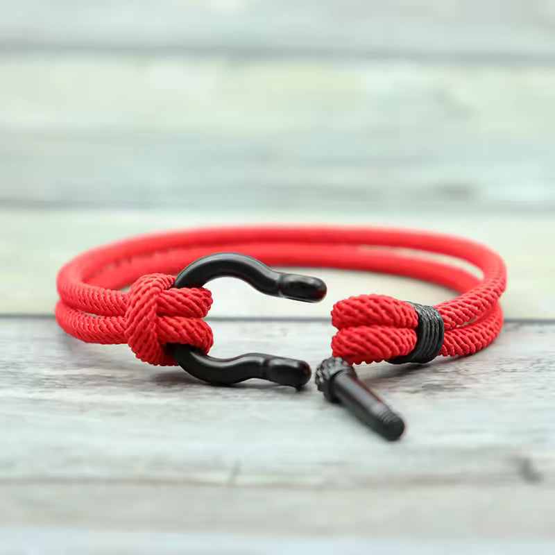 Pulseira de Corda - Hook PULSEIRA CORDA 17 Blueen Store 