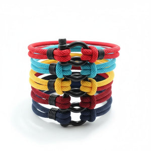 Pulseira de Corda - Hook PULSEIRA CORDA 17 Blueen Store 