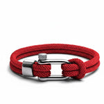 Pulseira de Corda Marine - Blood PULSEIRA CORDA 06 Blueen Store 