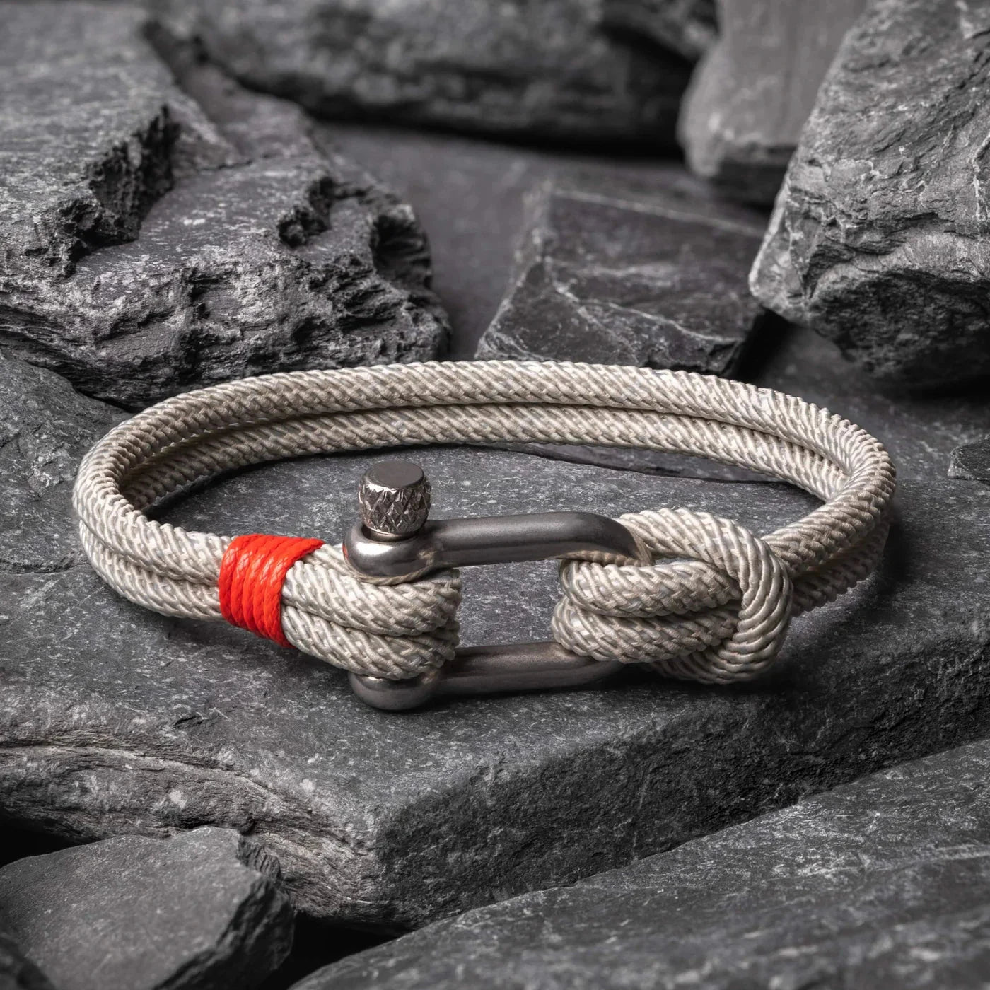 Pulseira de Corda Marine Cinza PULSEIRA CORDA 04 Blueen Store 