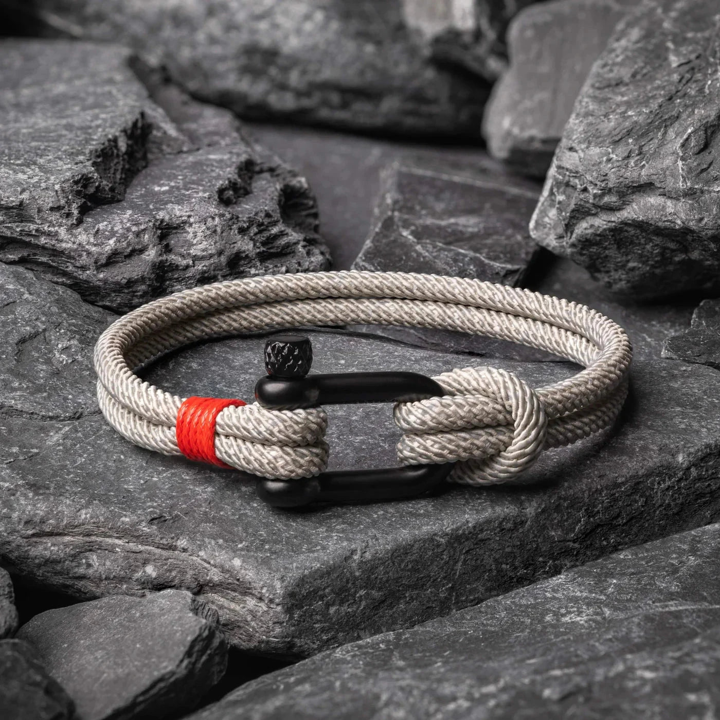 Pulseira de Corda Marine Cinza PULSEIRA CORDA 04 Blueen Store 