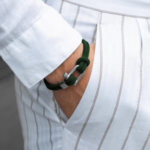 Pulseira de Corda Marine - Forest PULSEIRA CORDA 02 Blueen Store 