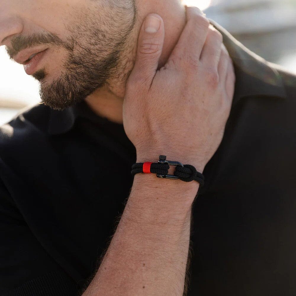 Pulseira de Corda - Marine PULSEIRA CORDA 01 Blueen Store 