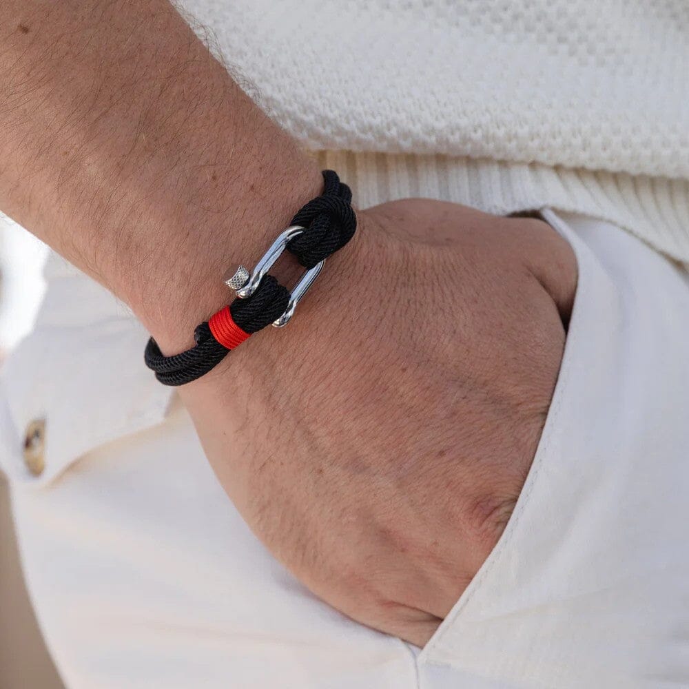 Pulseira de Corda - Marine PULSEIRA CORDA 01 Blueen Store 