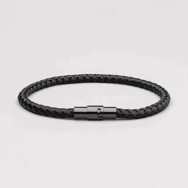Pulseira de Corda Rope Black PULSEIRA CORDA 07 Blueen Store 