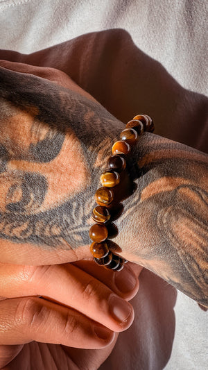 Pulseira Olho de Tigre PULSEIRA 107 Blueen Store 