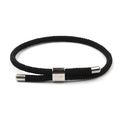 Pulseiras de Corda - Loop PULSEIRA CORDA 13 Blueen Store Preto 