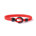 Pulseiras de Corda - Tie PULSEIRA CORDA 09 Blueen Store Vermelho 17cm 
