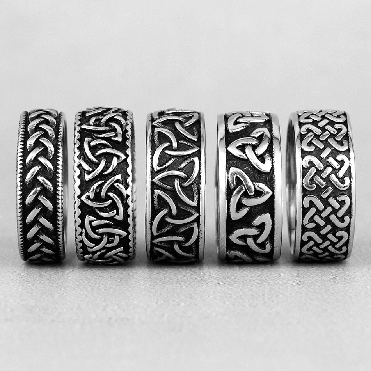 Anéis Celta Knot 0 Blueen Store