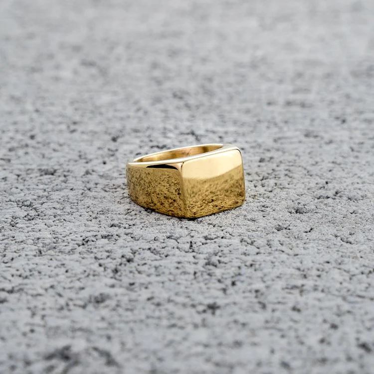 Anel Executive Gold 0 Blueen Store 