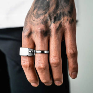 Anel Executive Silver 0 Blueen Store 