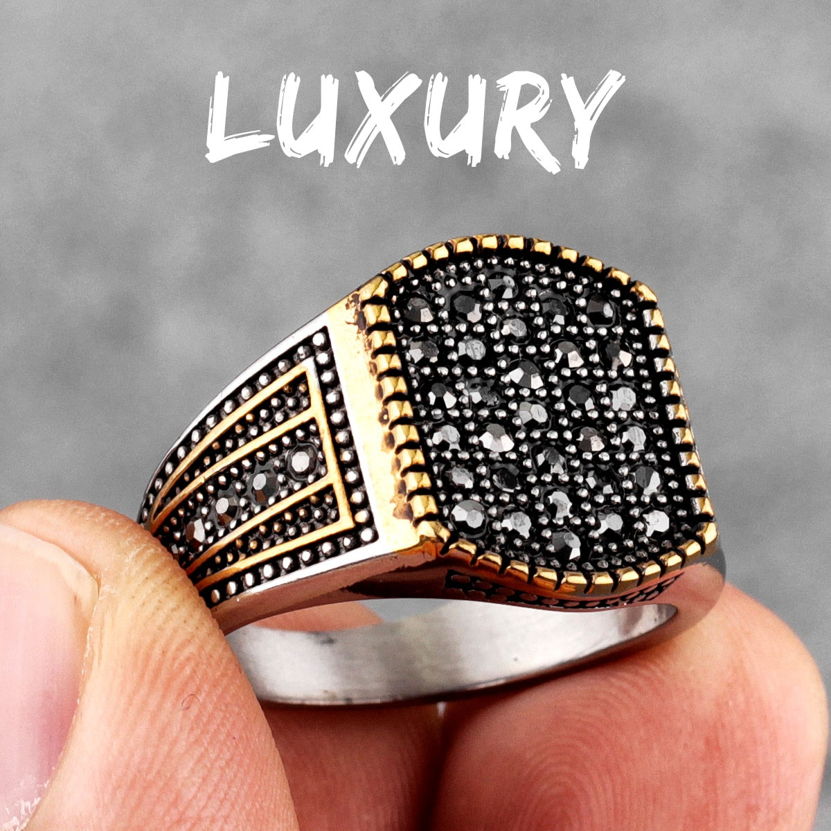 Anel Luxury 0 Blueen Store Aro 17/18 