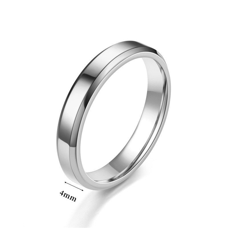 Anel Minimal Silver 0 Blueen Store