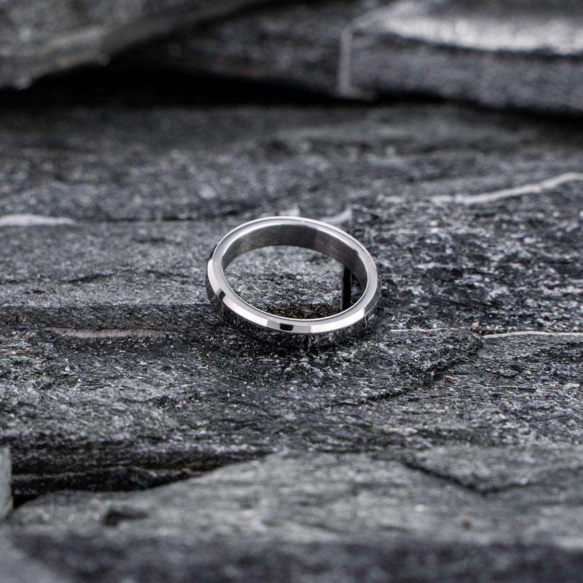 Anel Minimal Silver 0 Blueen Store