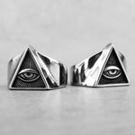 Anel - Olho Que Tudo Vê 0 Blueen Store 