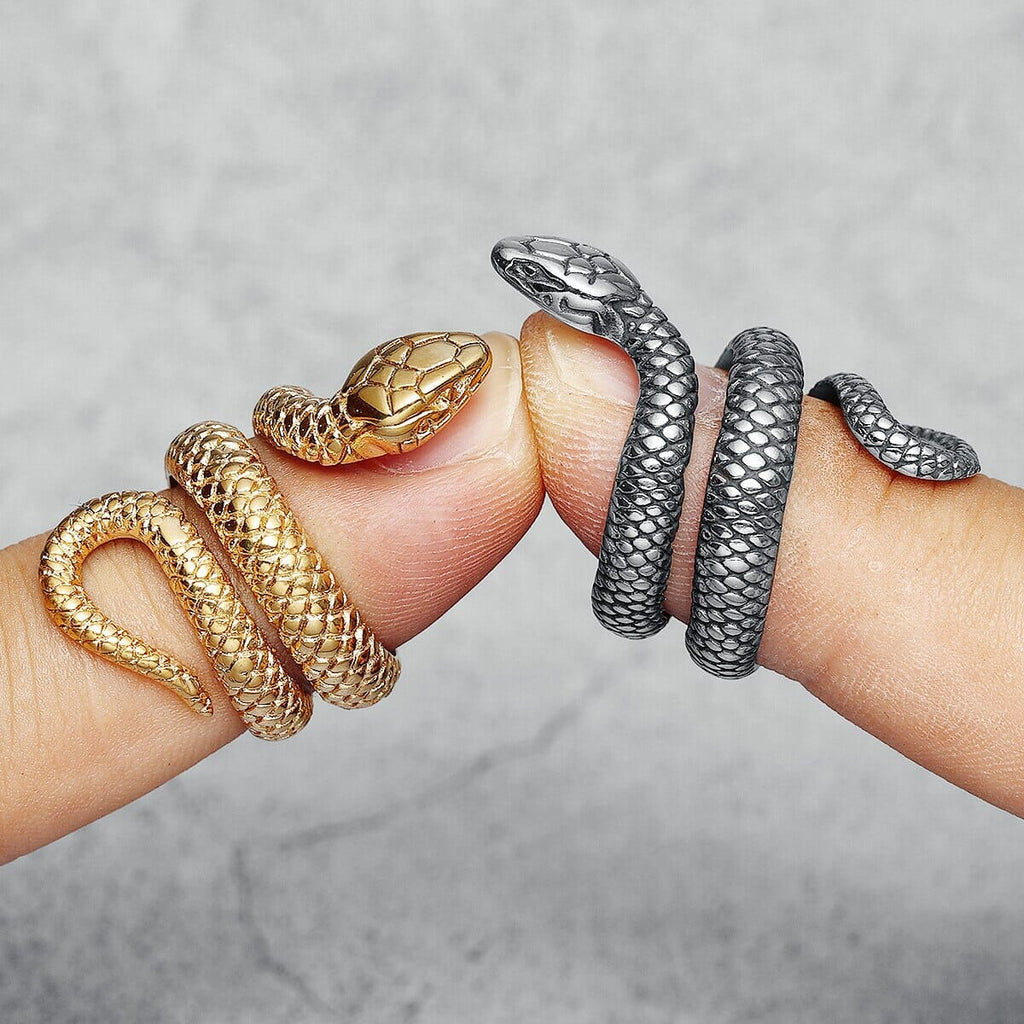 Anel Snake 0 Blueen Store 