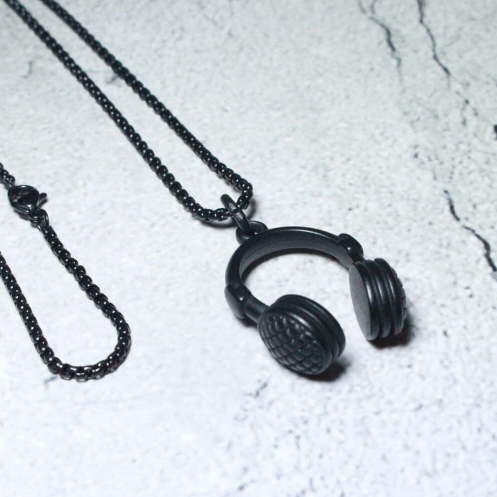 Colar Headphone - Preto COLAR 17 Blueen Store 