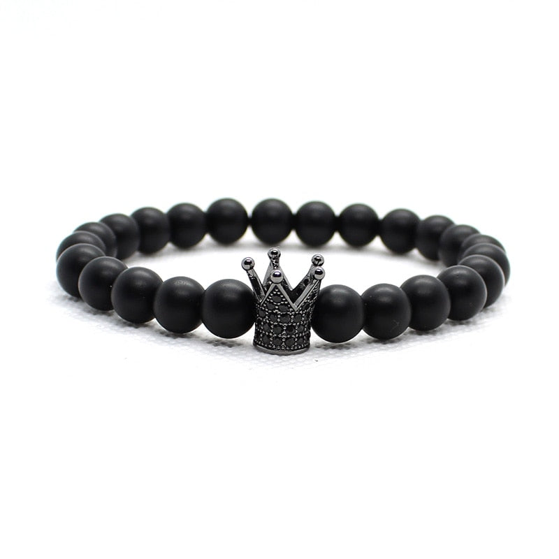 Conjunto de Pulseira Skull Crown 0 Blueen Store 